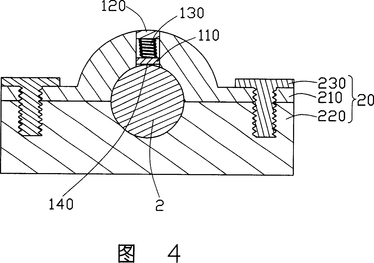 Hot-pipe temperature measuring device