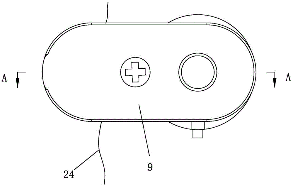 Sewing machine thread loosening device for removing bird nest structure and use method