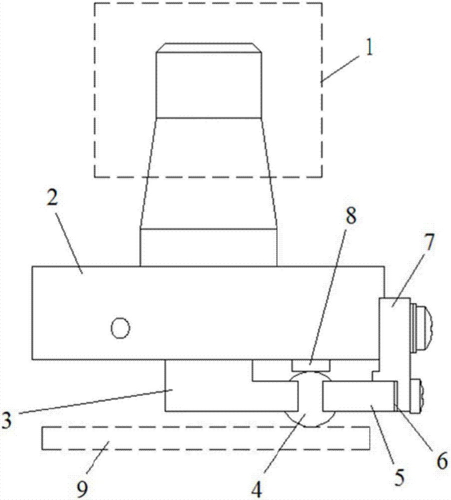 Pair matching device used for rolling friction experiment of ceramic ball, and use method thereof