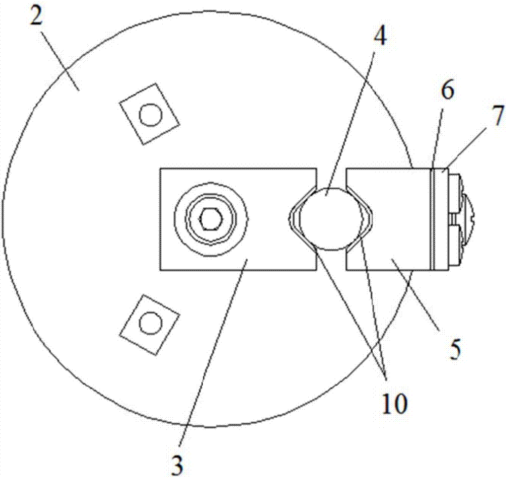 Pair matching device used for rolling friction experiment of ceramic ball, and use method thereof