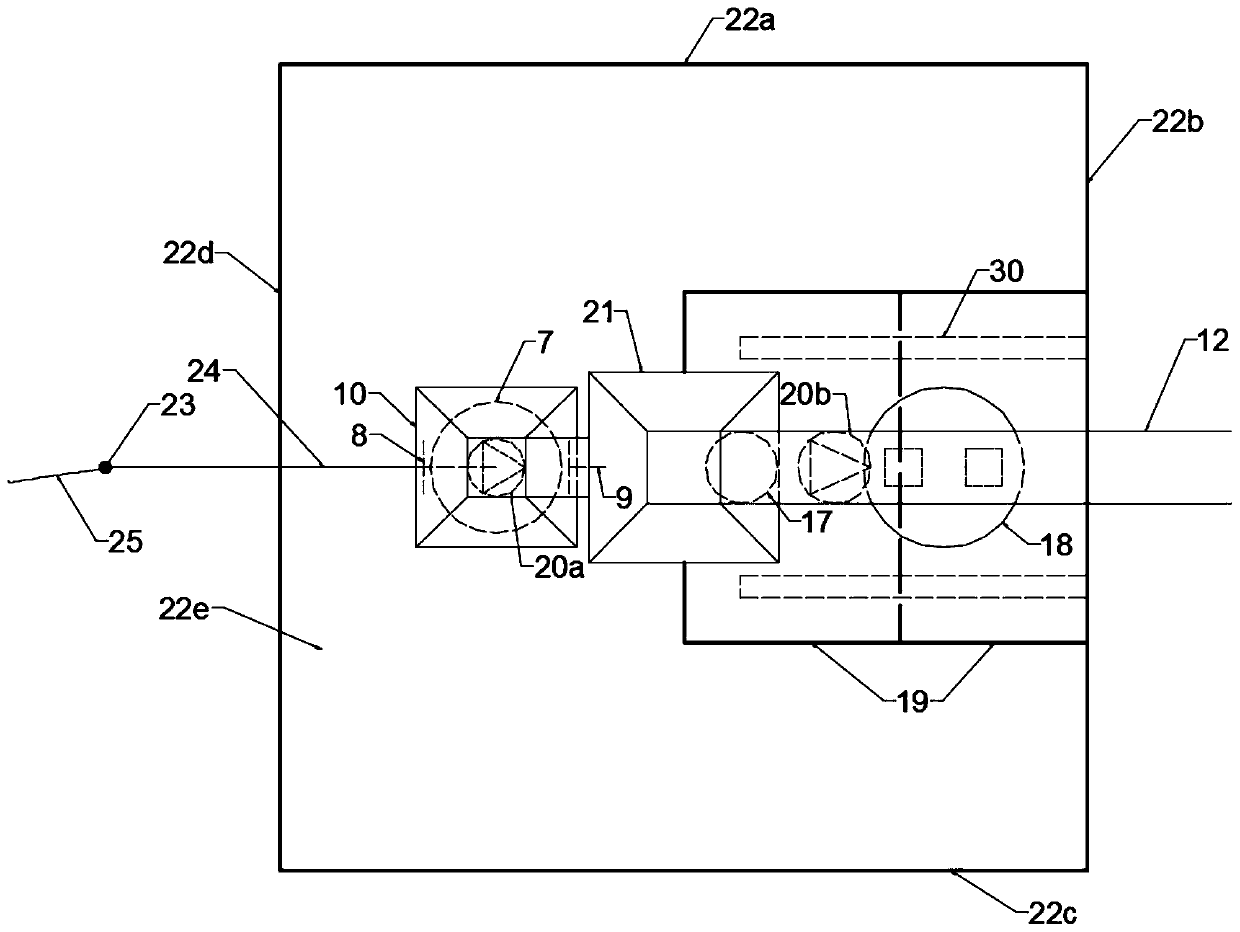 Comprehensive analysis device for combustion and fire extinguishing process of cup combustor