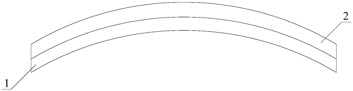 Protection film composite cover plate and manufacturing method thereof