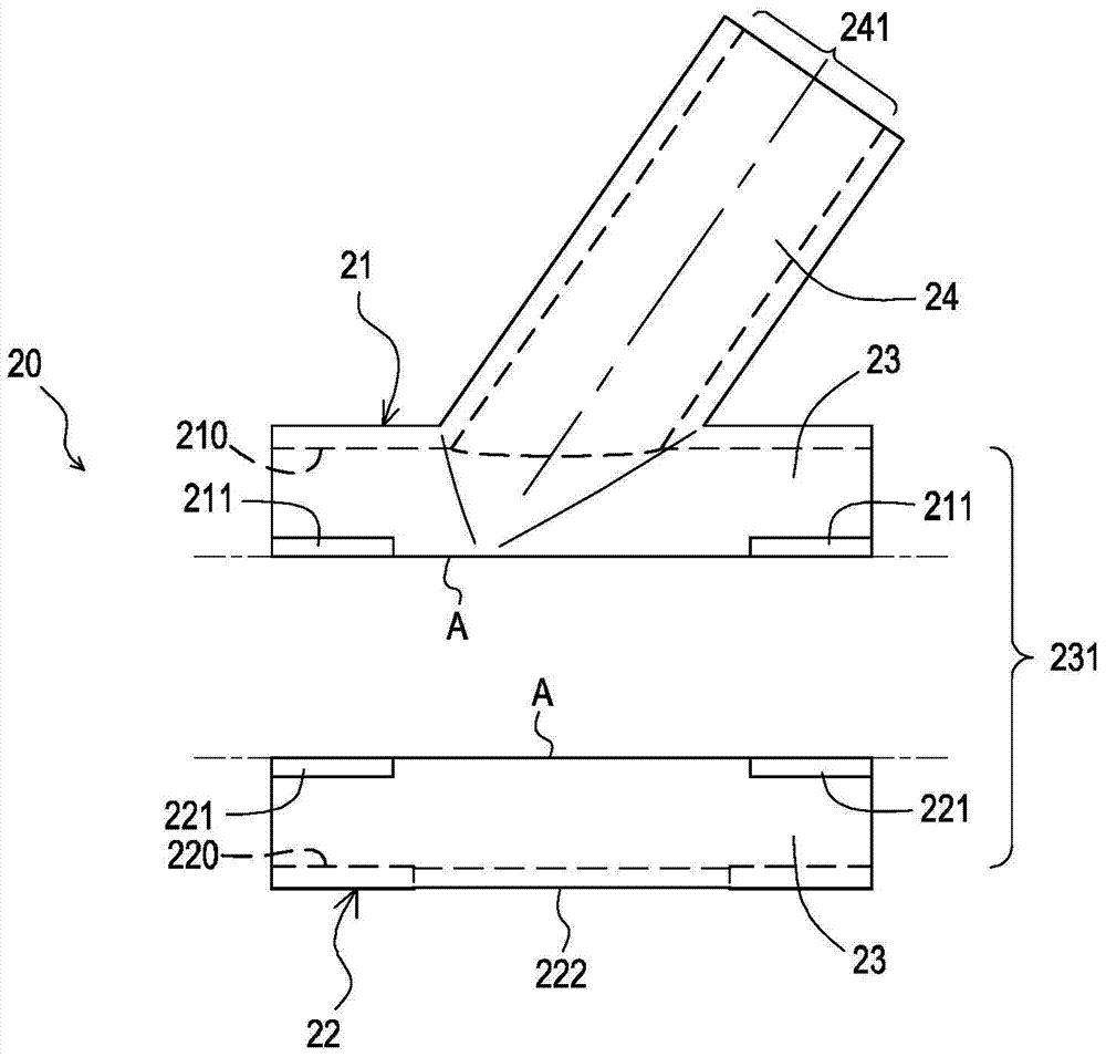 Different material pipe fitting joint structure, joint method and joint of different material pipe fittings