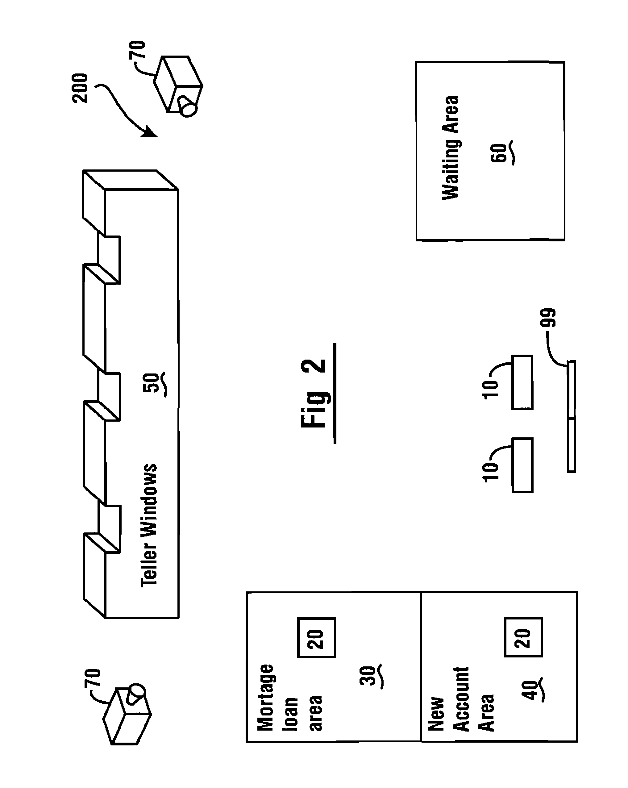 ATM that allows a user to select a desired transaction by touch dragging a displayed icon that represents the desired transaction