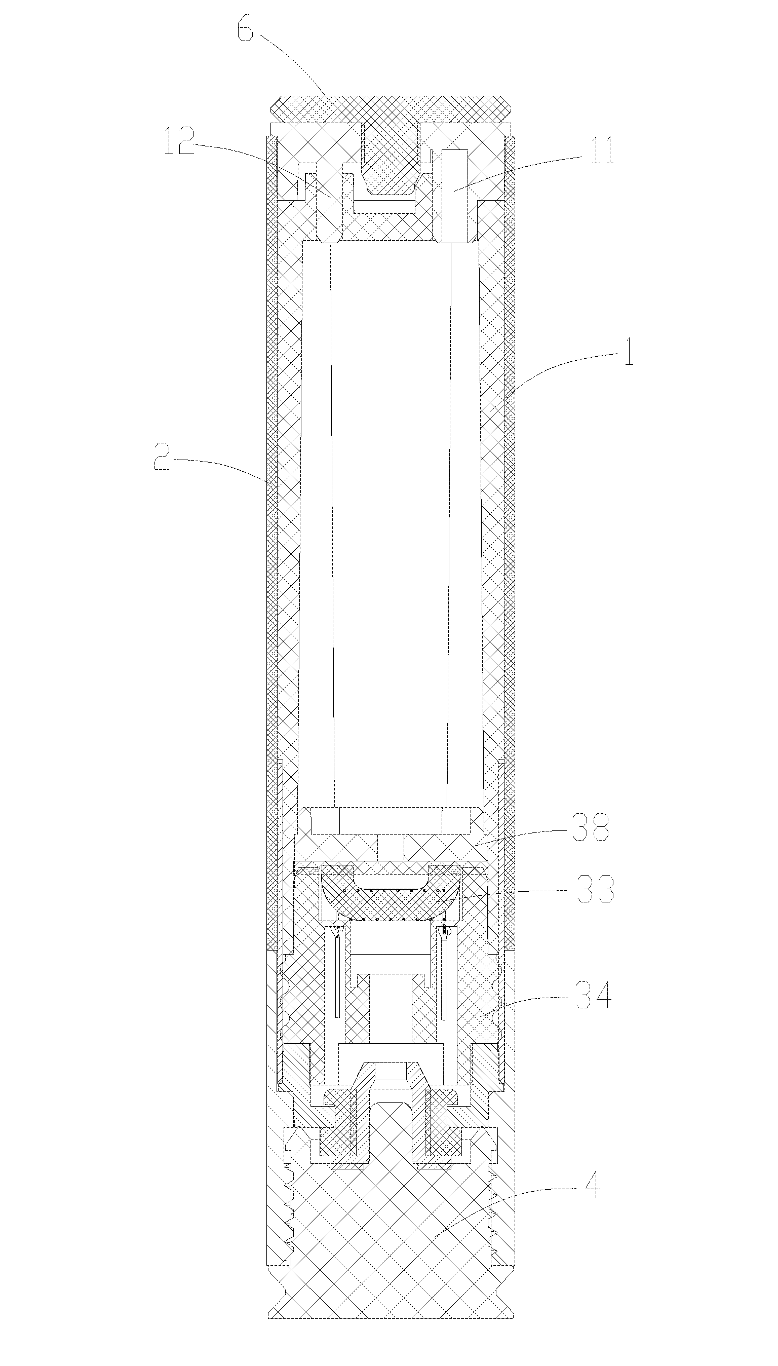 Atomizing device of electronic cigarette