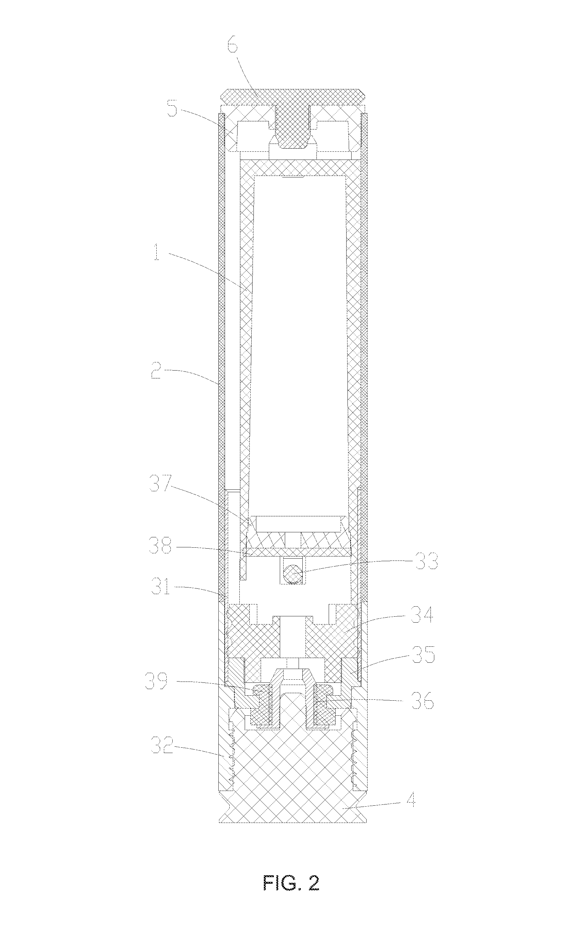 Atomizing device of electronic cigarette