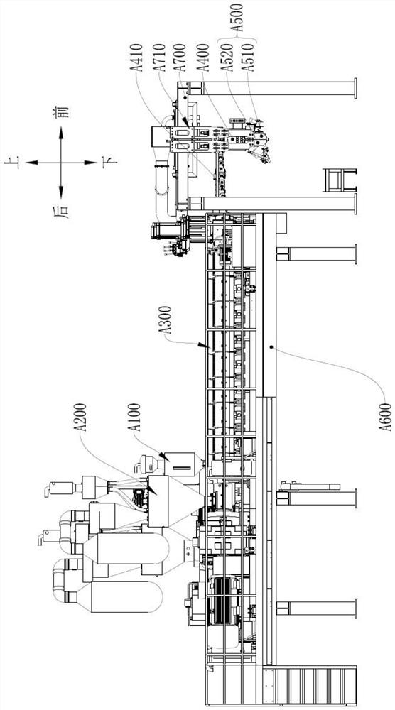 Multi-layer co-extrusion centrifugal casting film production line