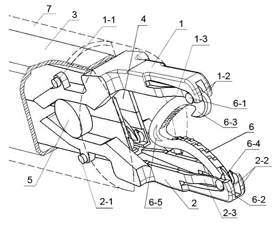 Surgical ligation clip applier capable of realizing continuous shooting