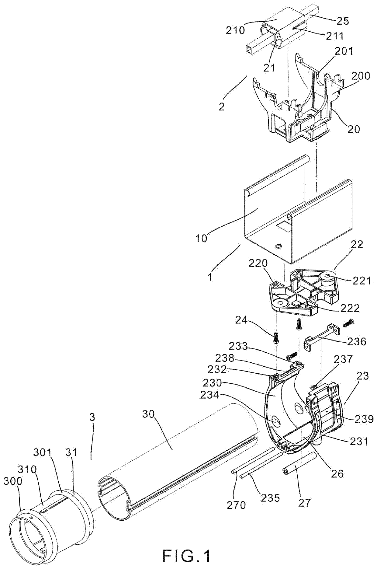 Blind cord guide seat