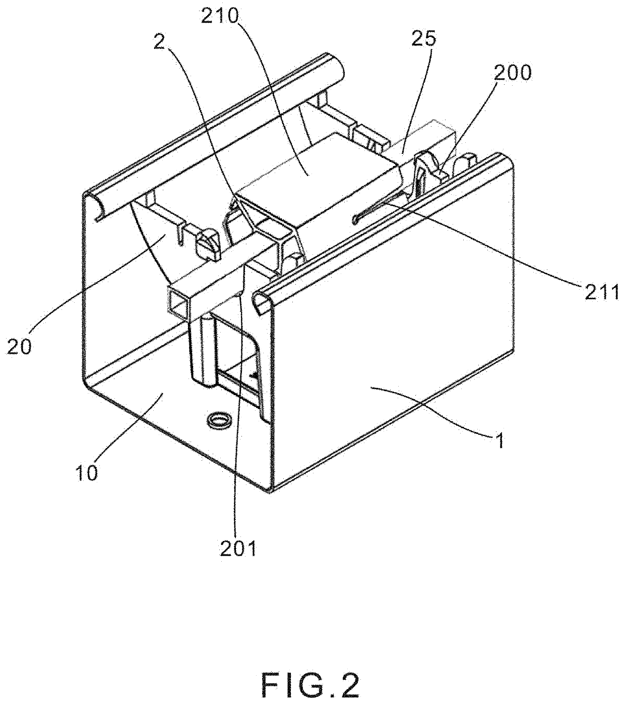 Blind cord guide seat