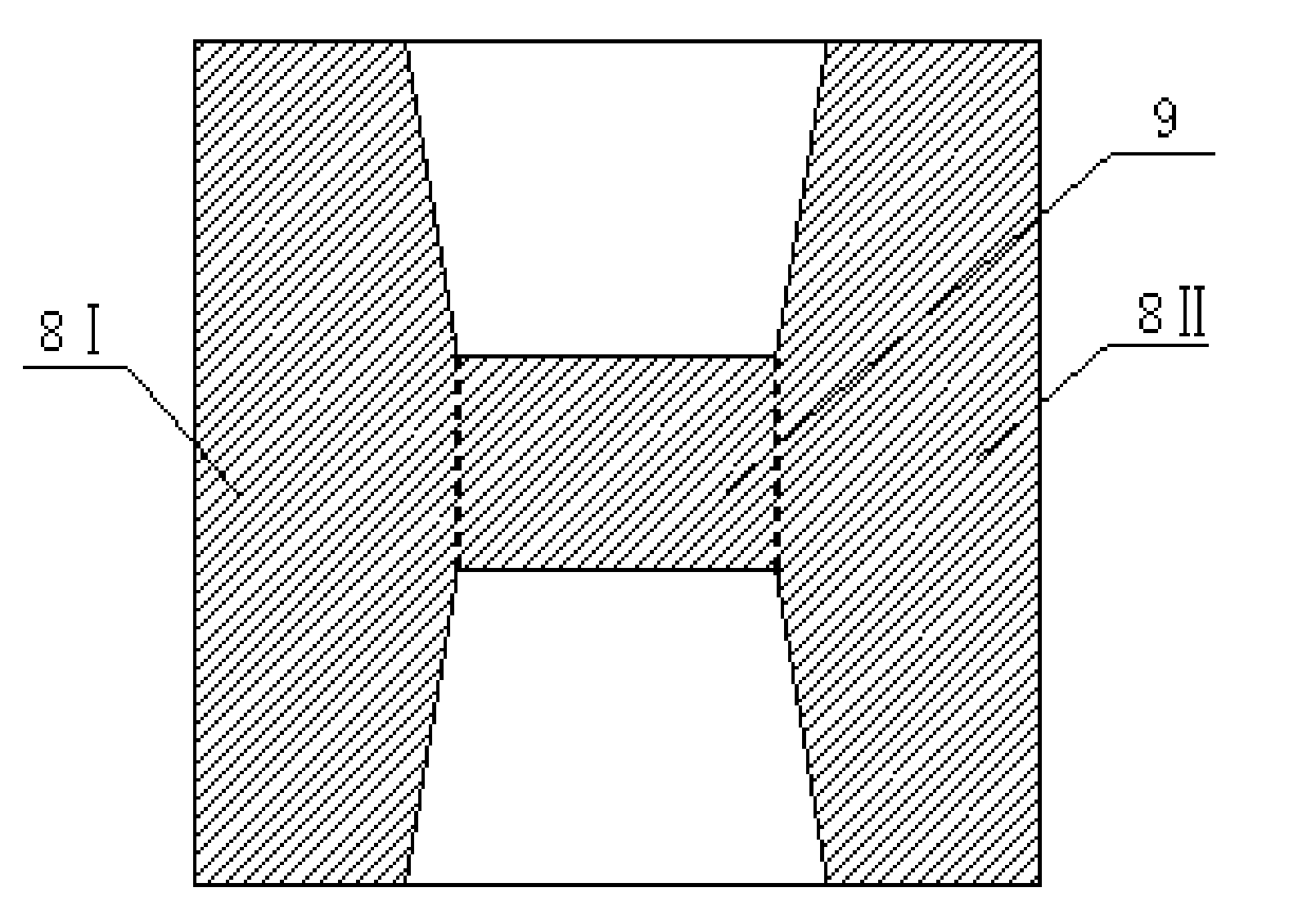 Completely-integrated impact piece ignitor and preparation method thereof