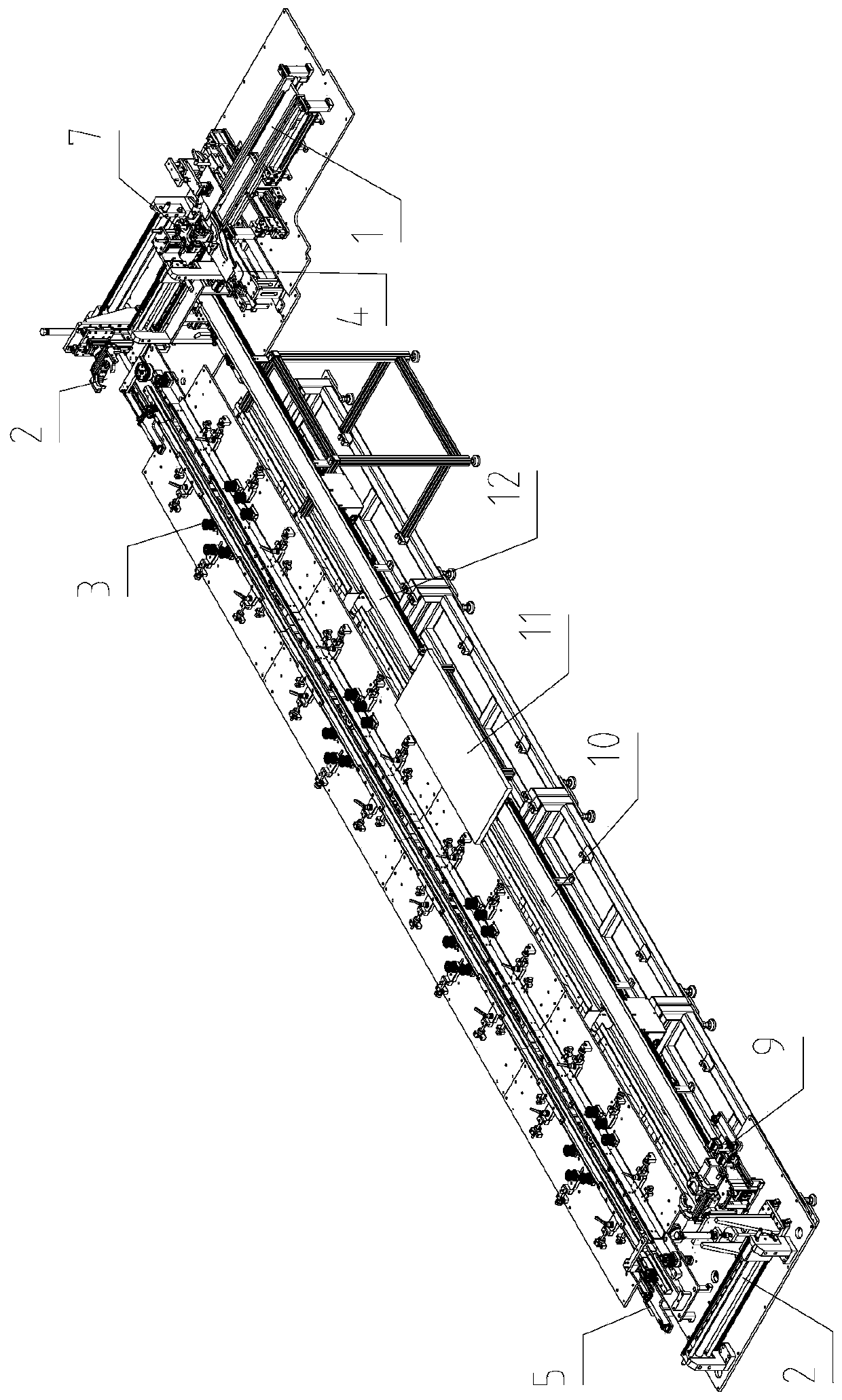 Automatic fiber polishing device