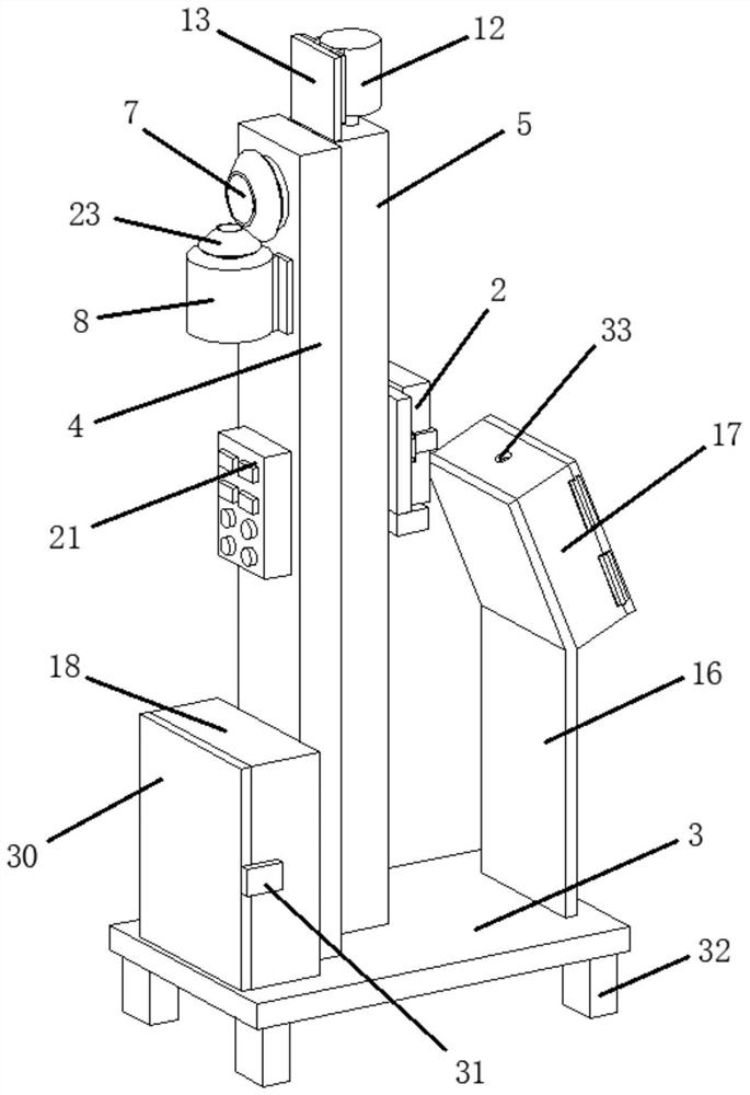 Civil engineering environment detection device