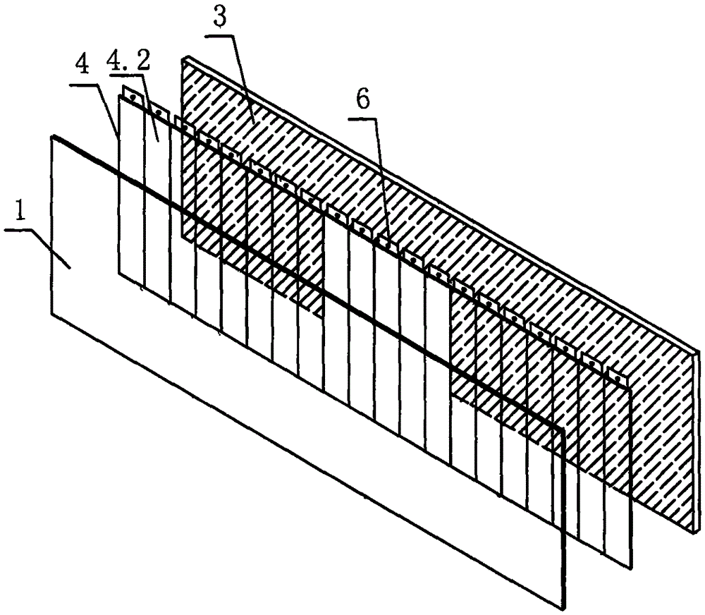 Power-driven glass based blackboard writing projection method for teaching