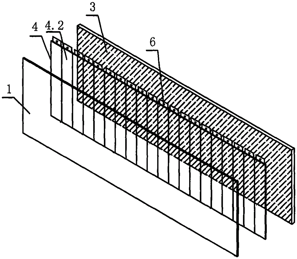 Power-driven glass based blackboard writing projection method for teaching