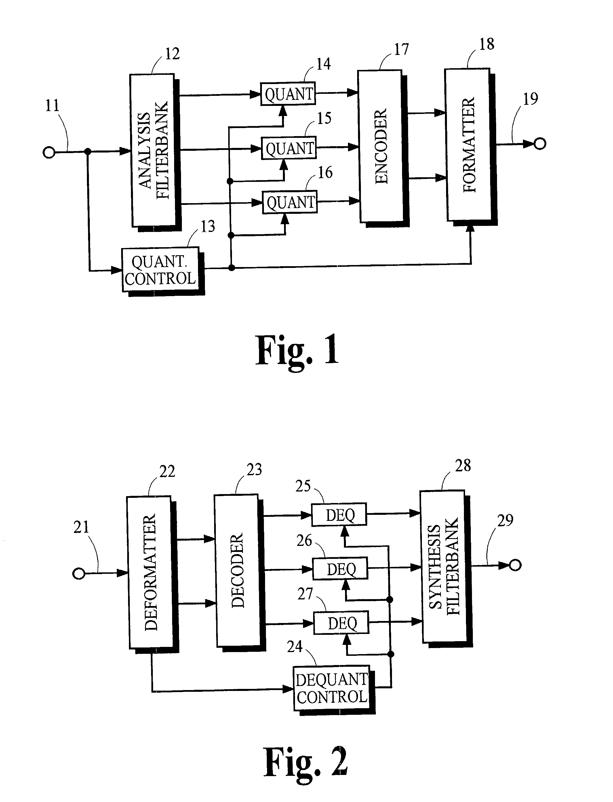 Low bit-rate audio coding systems and methods that use expanding quantizers with arithmetic coding