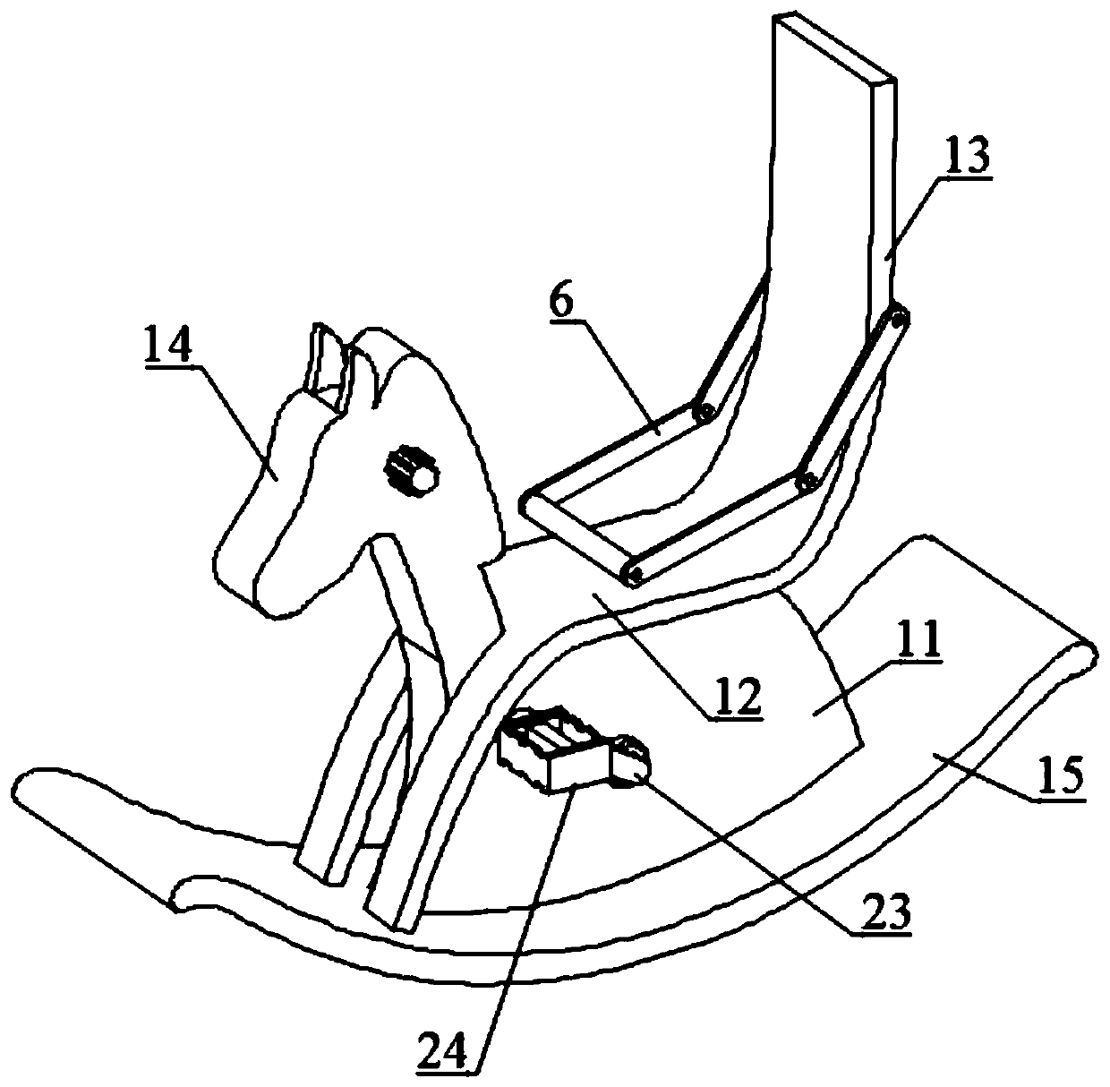 self-tilting Trojan horse