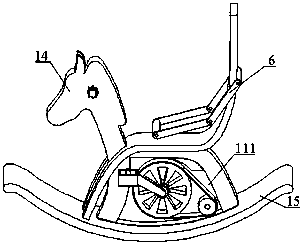 self-tilting Trojan horse