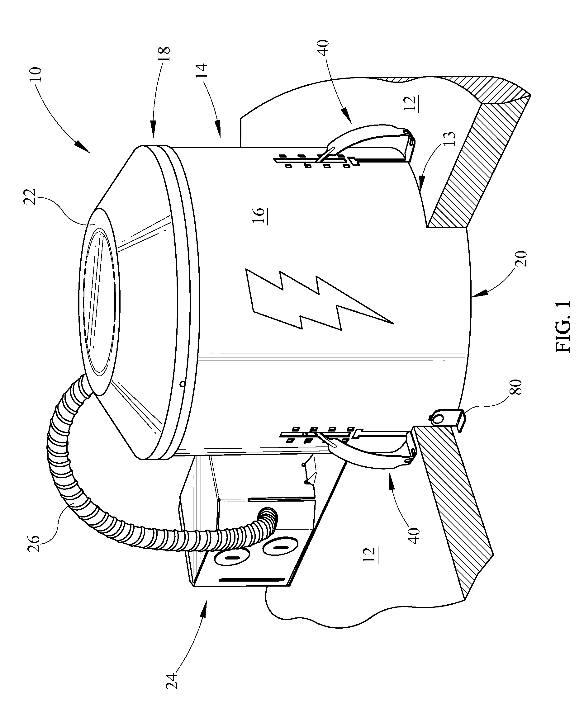 Captive retaining spring