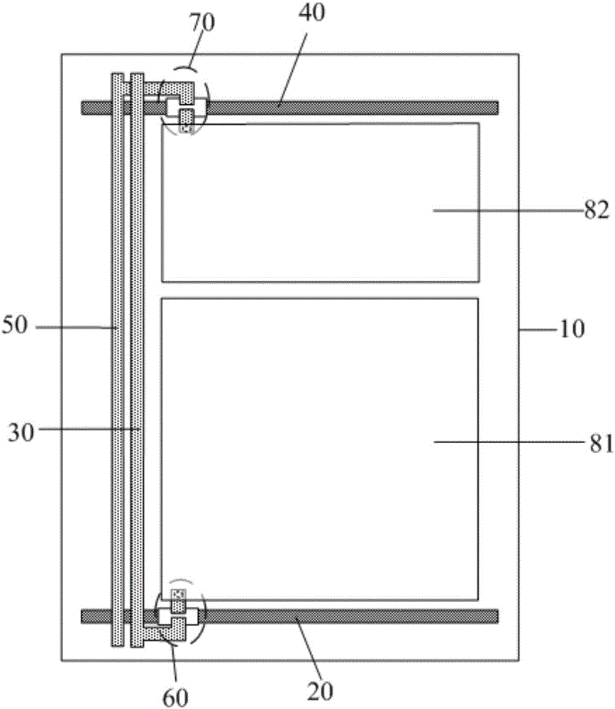 Array substrate, display device and driving method thereof