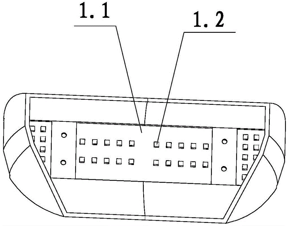 LED lighting source module group