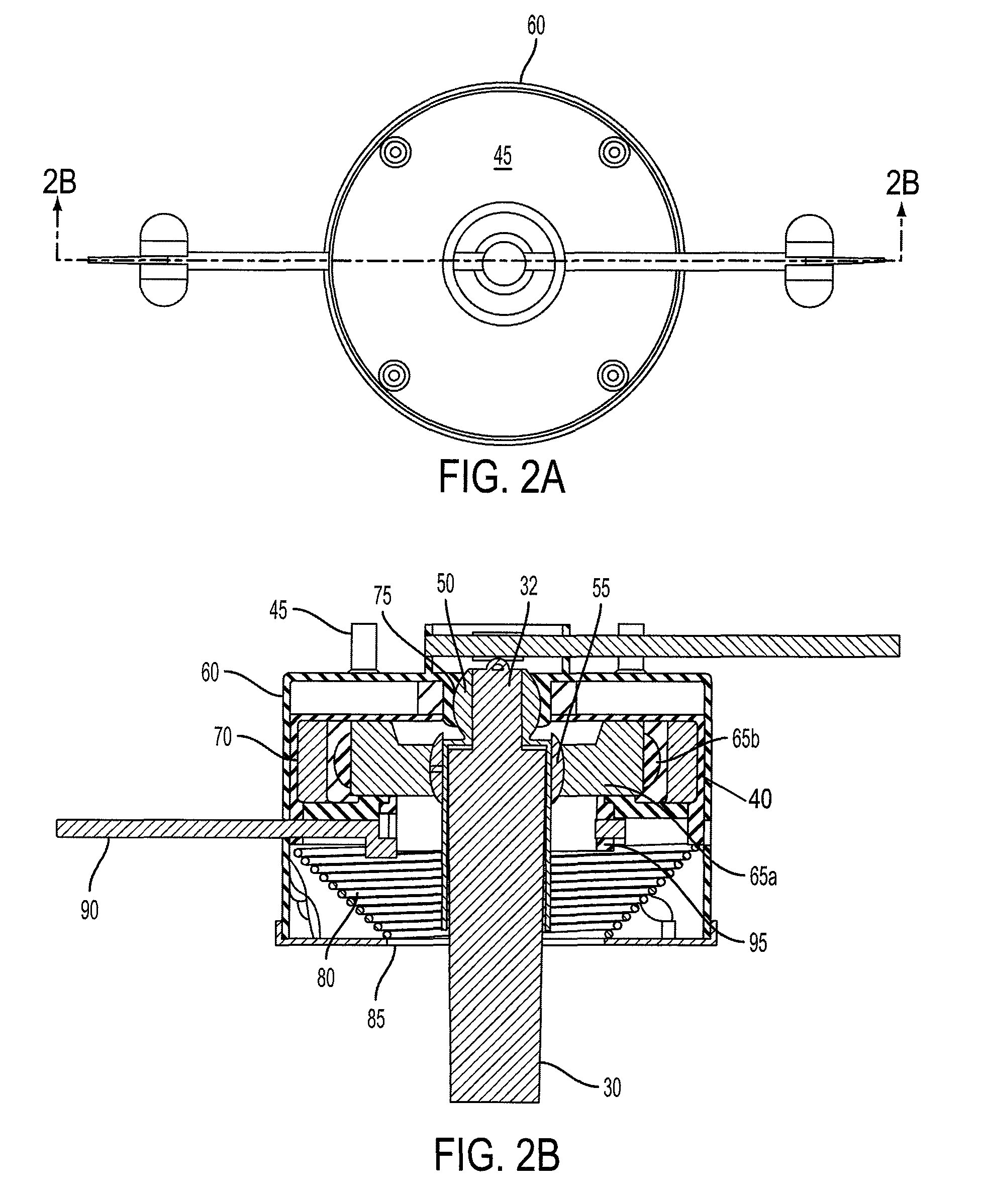 Resistive support mechanism