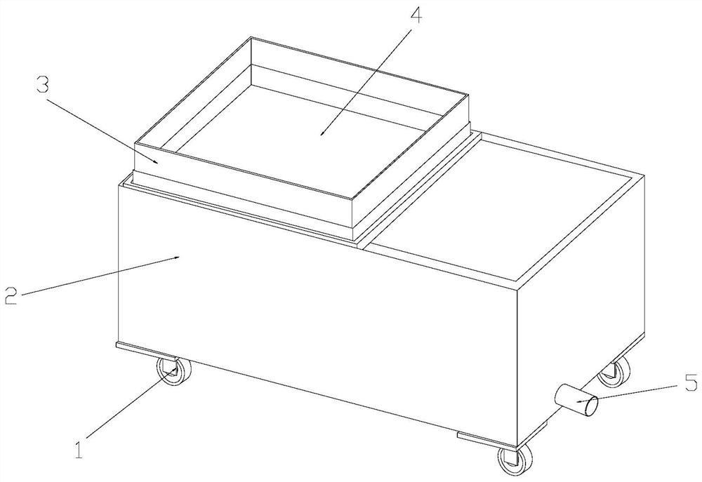 Seed soaking device for agricultural seedling raising