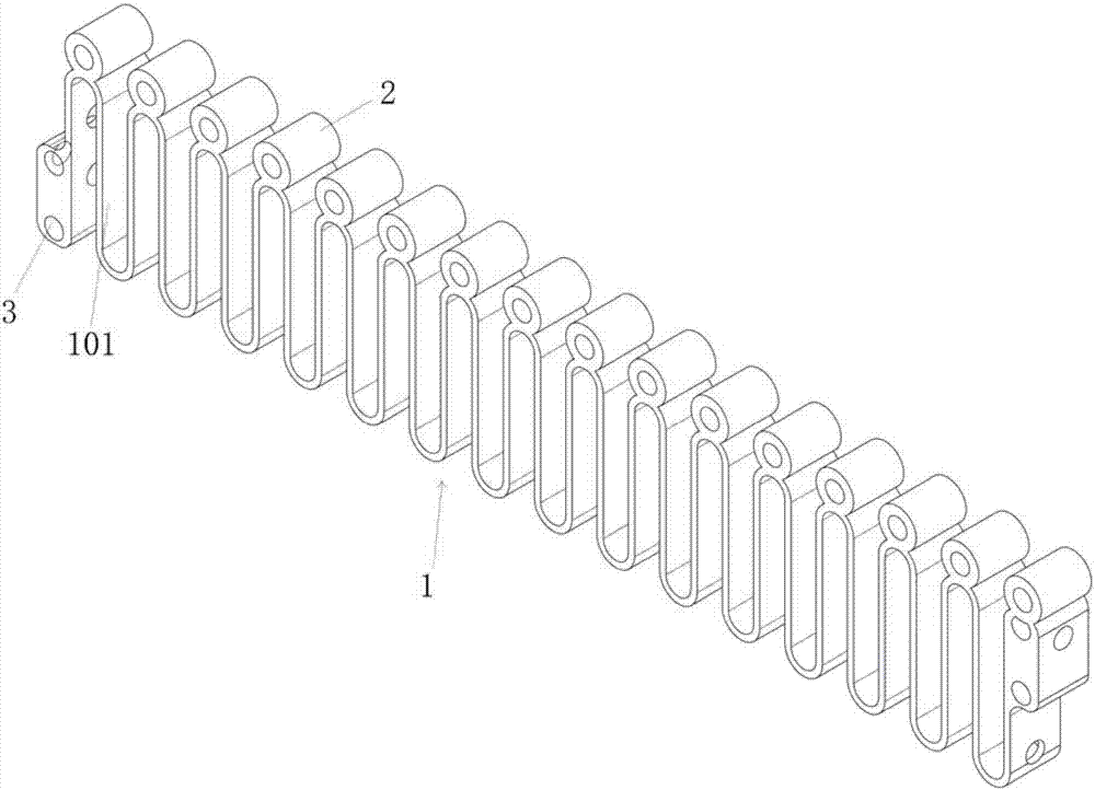 Multi-stable-state smooth folding mechanism