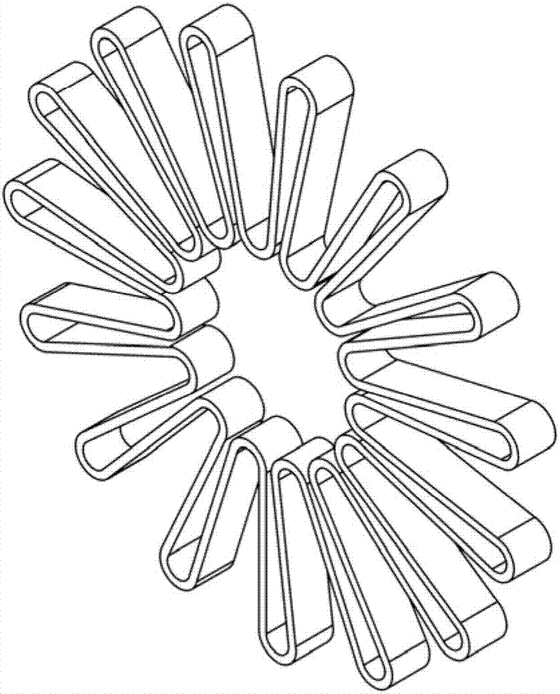 Multi-stable-state smooth folding mechanism