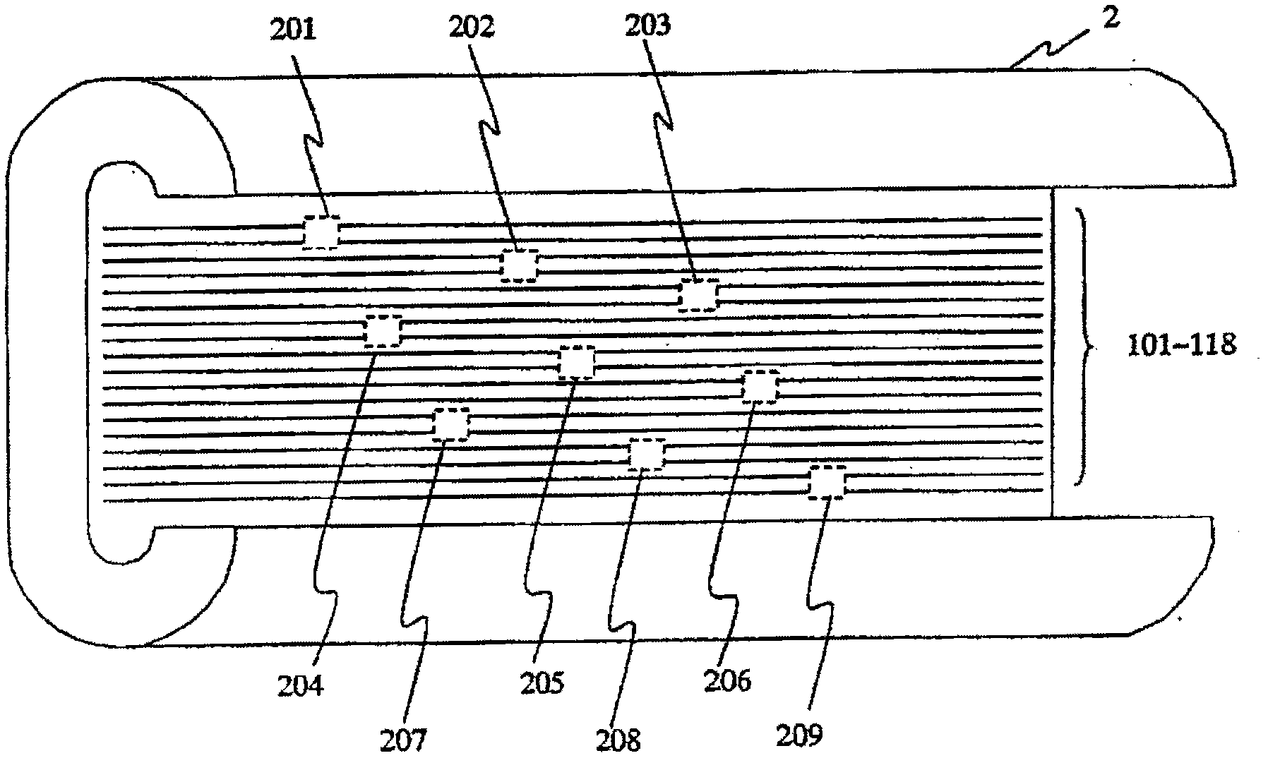 Mobile armrest inspection device of passenger conveyer