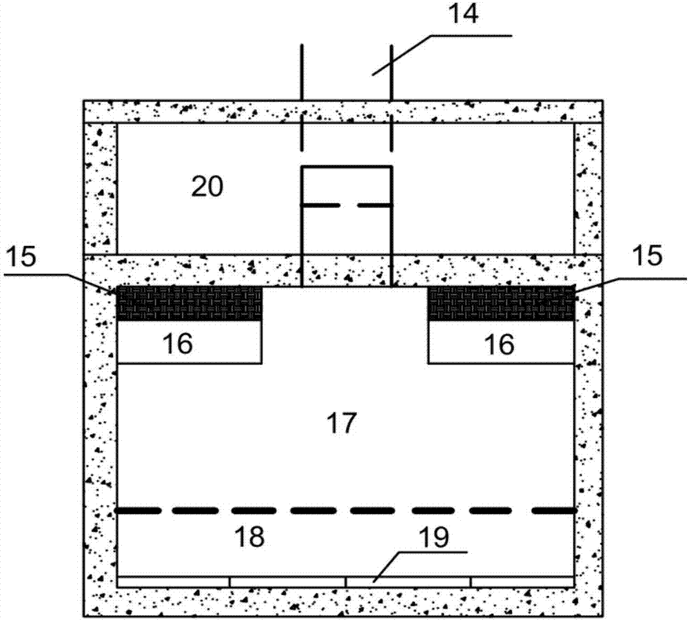 Urban initial surface runoff rainwater collection pretreatment system