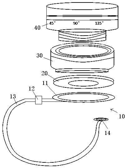 Double-purpose in vivo fluorescence photograph optical filter device for mobile phone and digital camera with replaceable lens