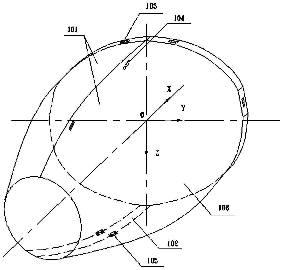 Quick-release opposite-opened-type power cabin cover for unmanned aerial vehicle