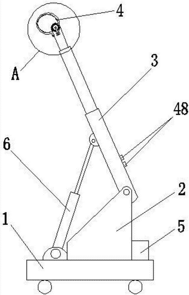 Mechanical branch clamp