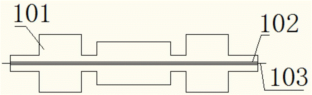 Fiber bragg grating strain device