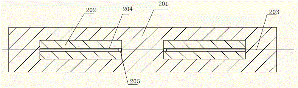 Fiber bragg grating strain device