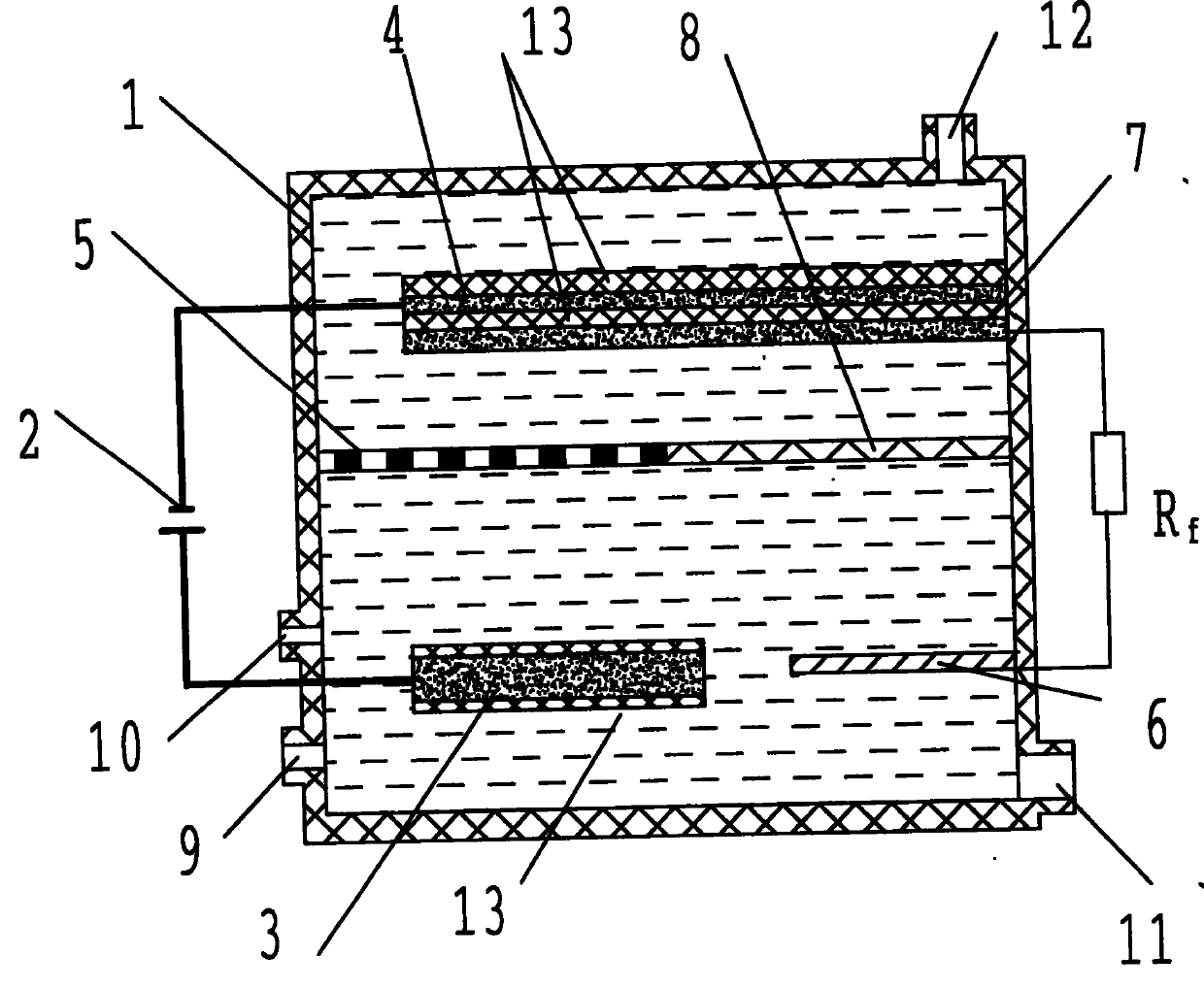 Thermoelectricity united supplying method for simultaneous preparing H2 and FeCO3 and apparatus thereof