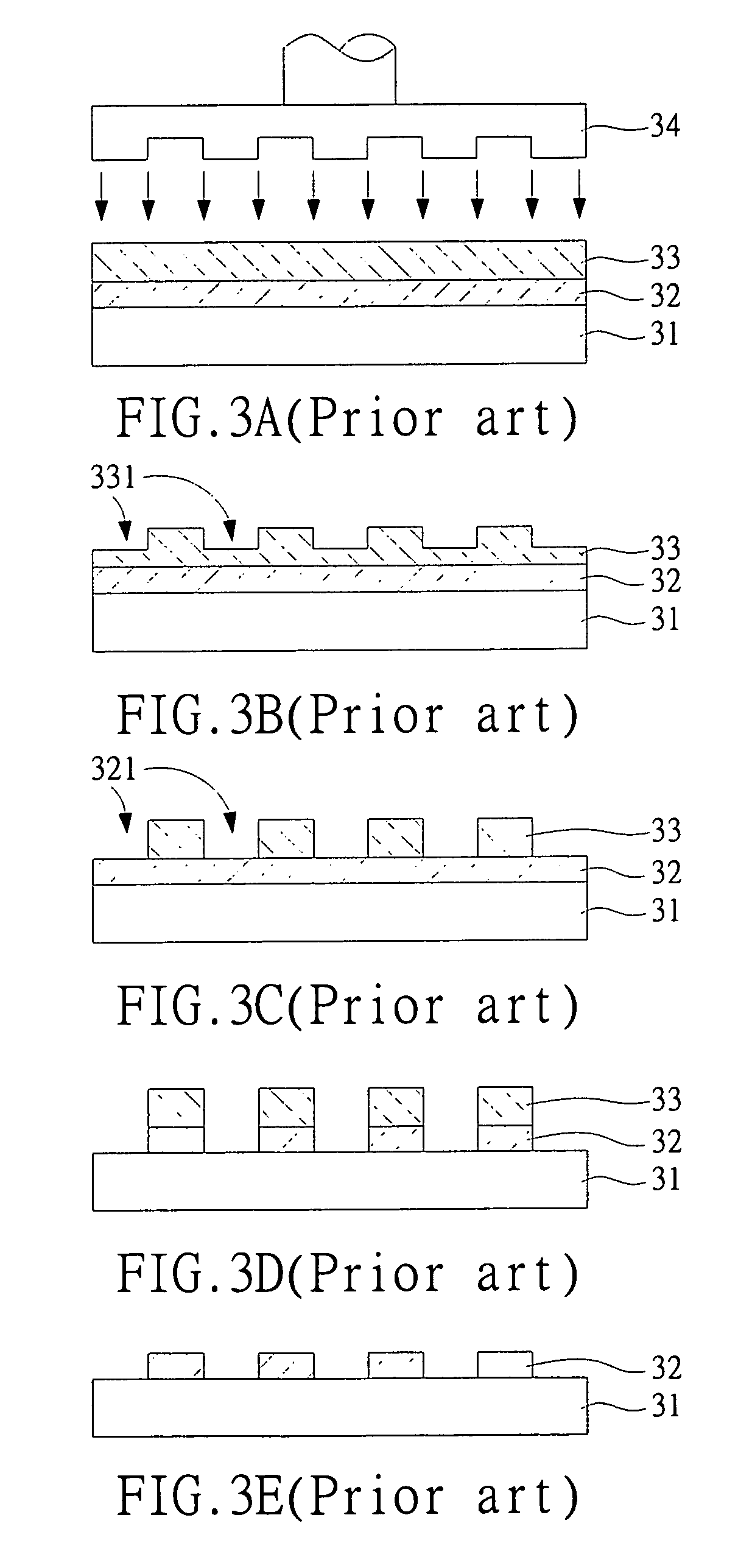 Imprint method for manufacturing micro capacitive ultrasonic transducer