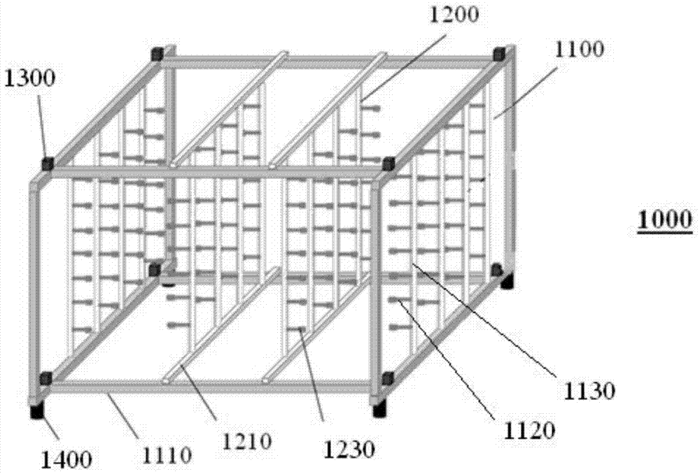 A cassette and substrate transfer device