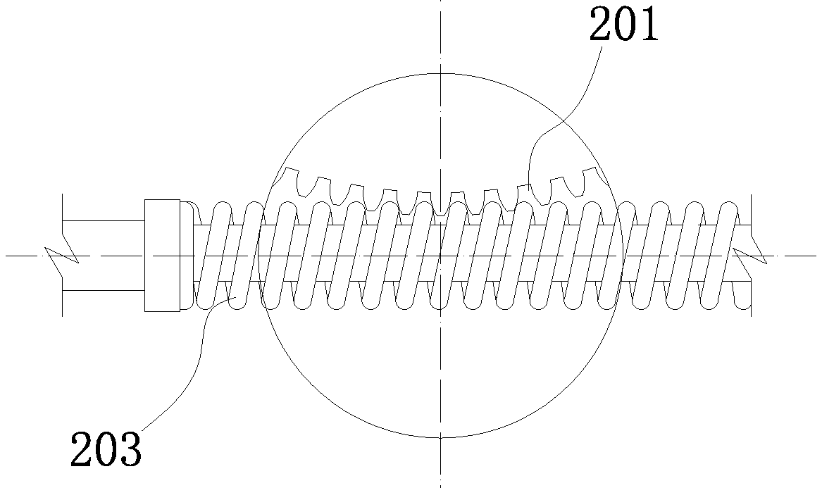 Caterpillar type take-off and landing device