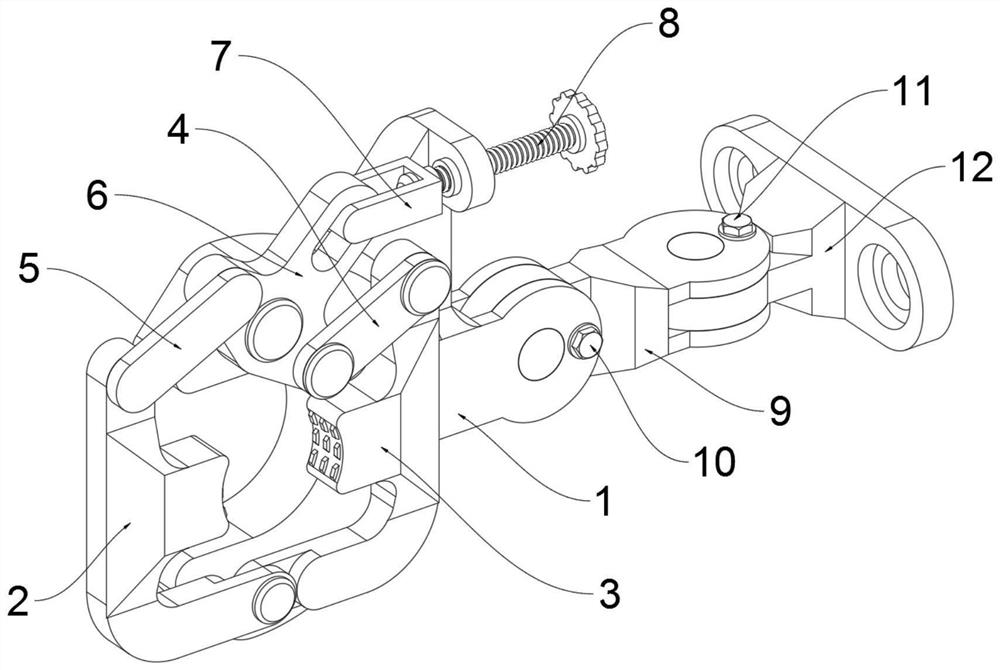 Communication cable wiring auxiliary fixing tool