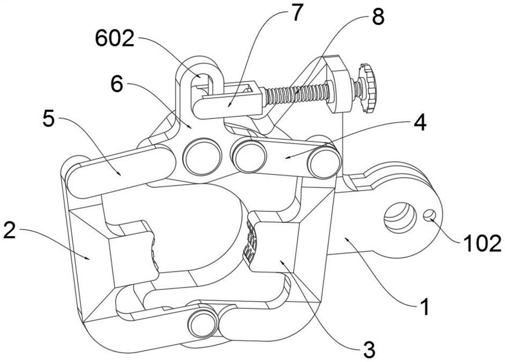 Communication cable wiring auxiliary fixing tool