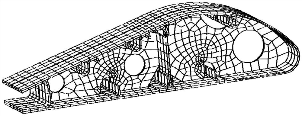 Wing structural mechanics high-fidelity order reduction simulation method, electronic equipment and storage medium