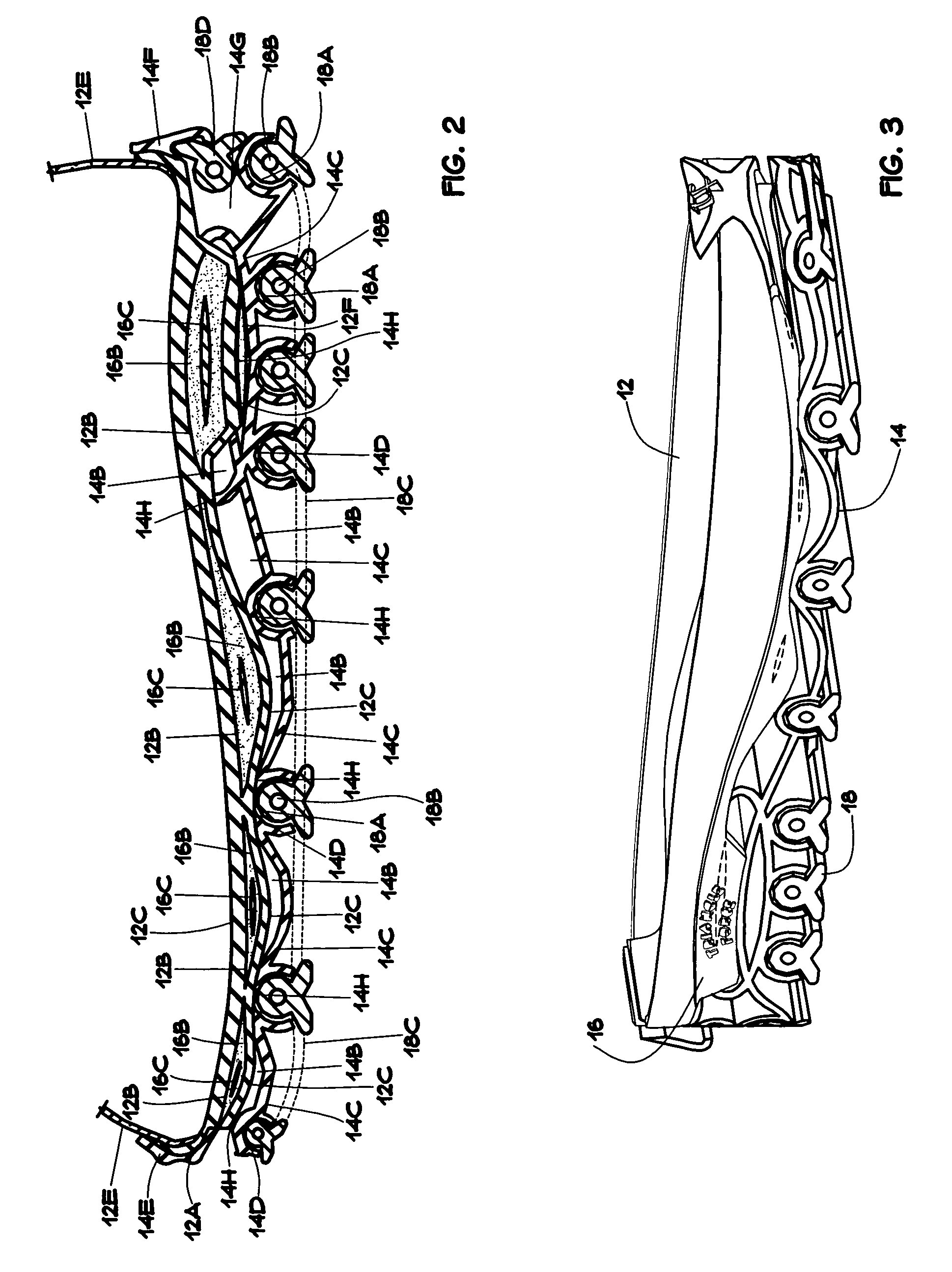 Footwear system with readily interchangeable components