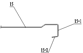 Composite flanging mechanism of stamping die