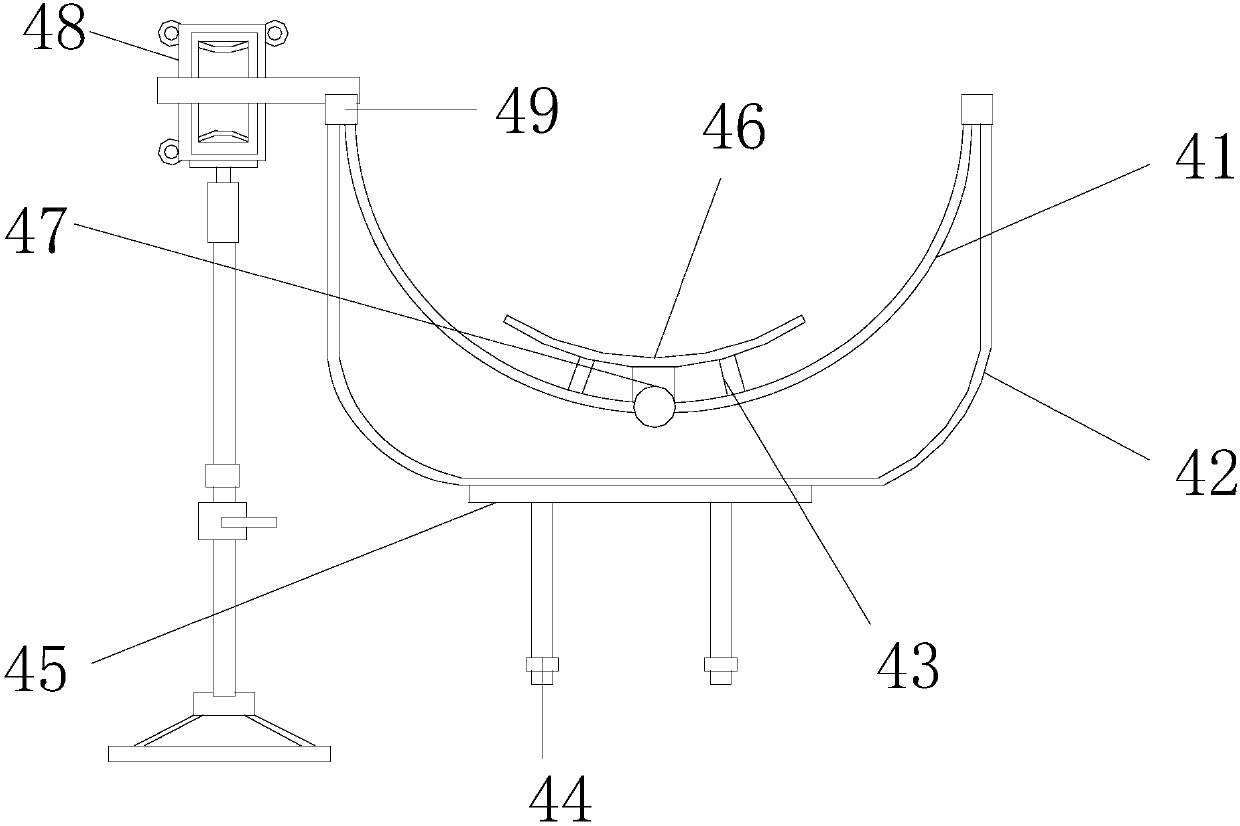 Bathing device for nursing in department of paediatrics