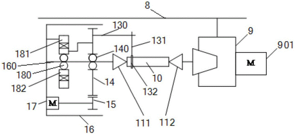 A clinical testing device and testing method for worm gear transmission accuracy