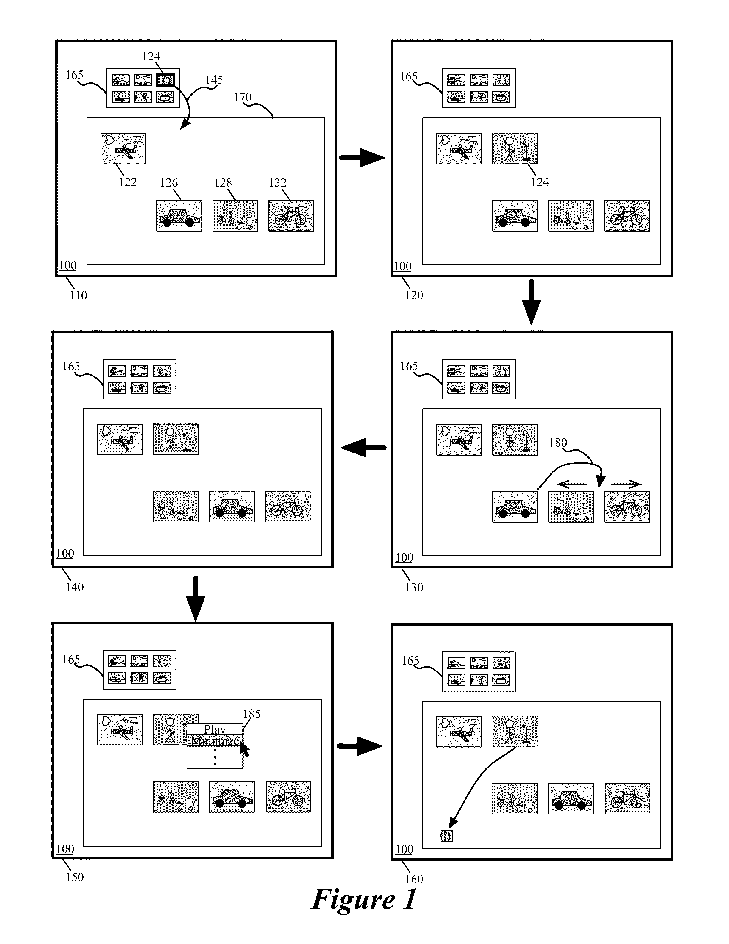 Media-editing application with a free-form space for organizing or compositing media clips