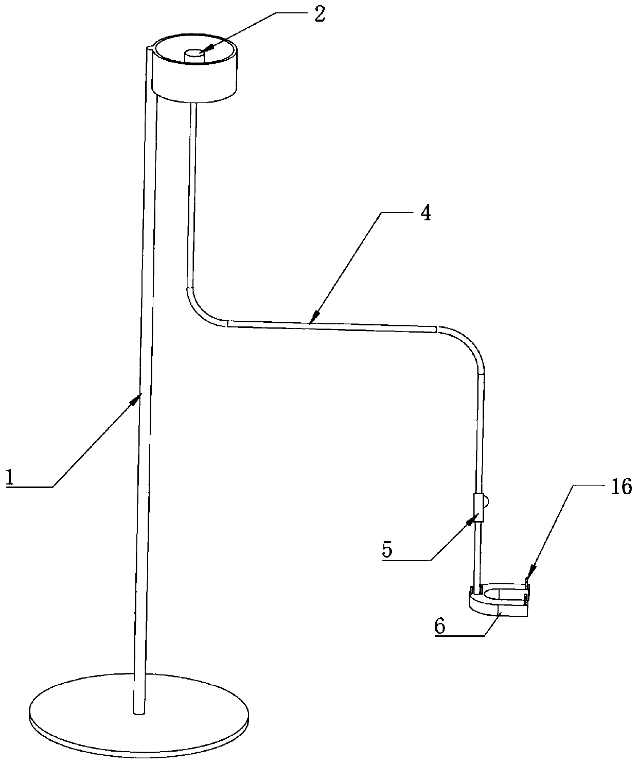 Perineum humid heat compress device for puerpera undergoing childbirth