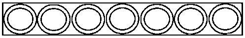 Processing method of money spot decorative strip